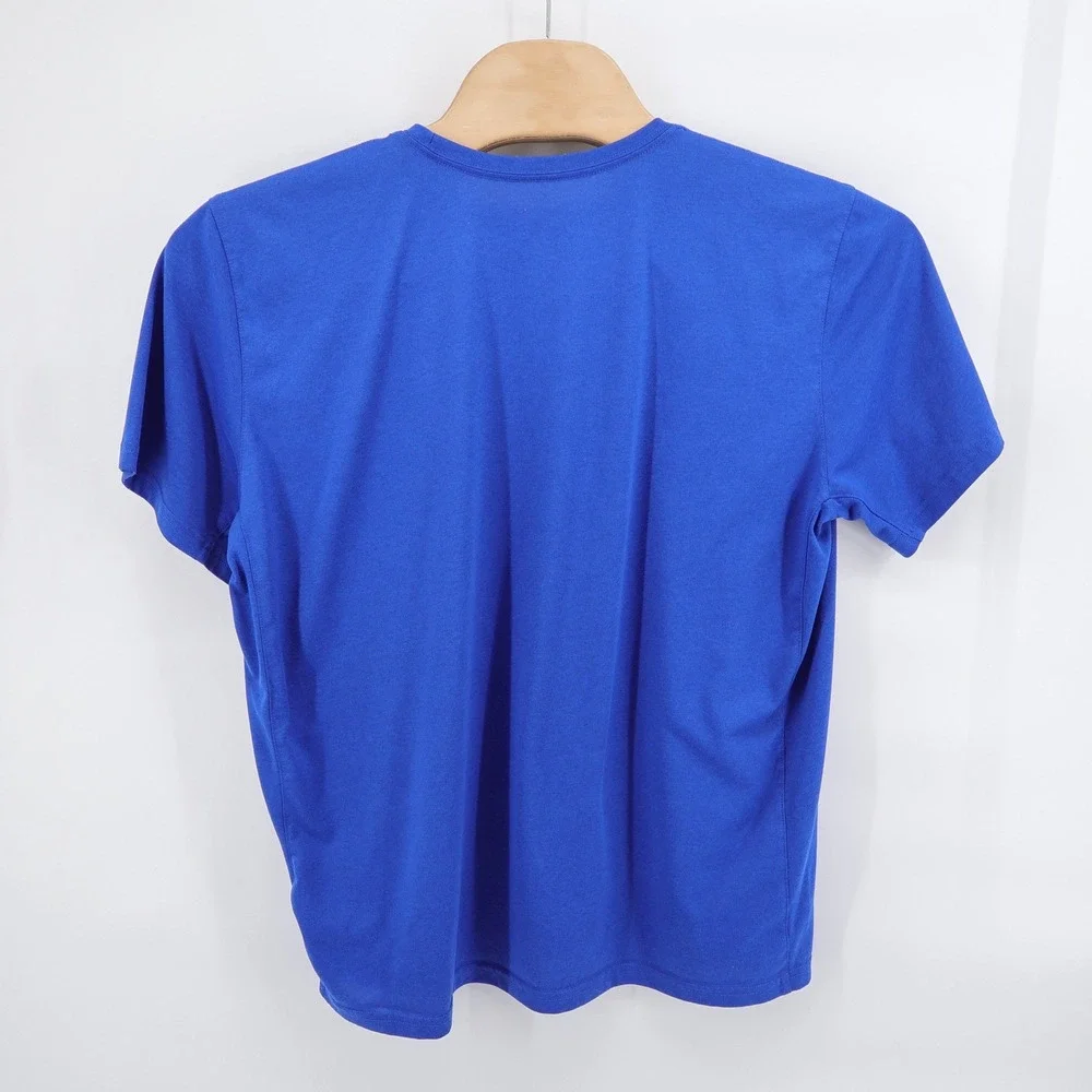 Nike Dri-FIT Short Sleeve Performance‎ T-Shirt Blue Mens XXL